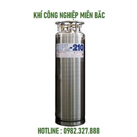 Khí Oxy lỏng công nghiệp bình lỏng DPL210Lít