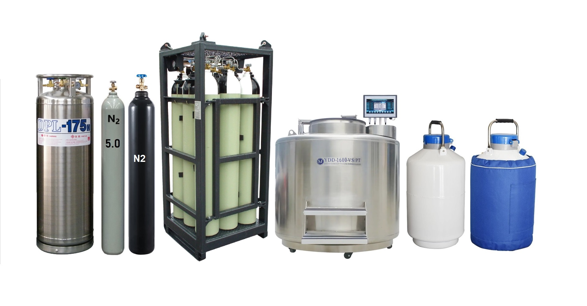 Danh sách các sản phẩm Khí Ni tơ công nghiệp
